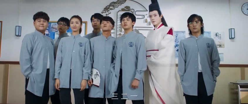 棋魂褚赢虽然走了但还是和时光留下了一张合照