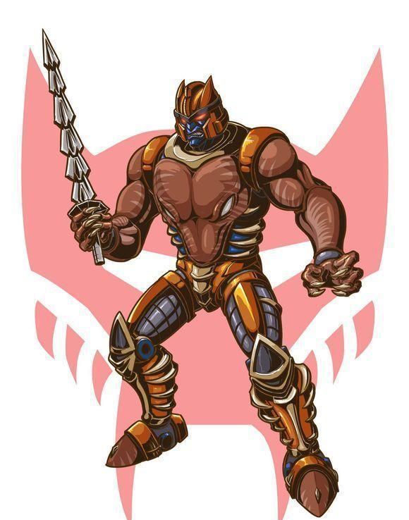 《超能勇士》:超级猛兽战士们,主题插画欣赏