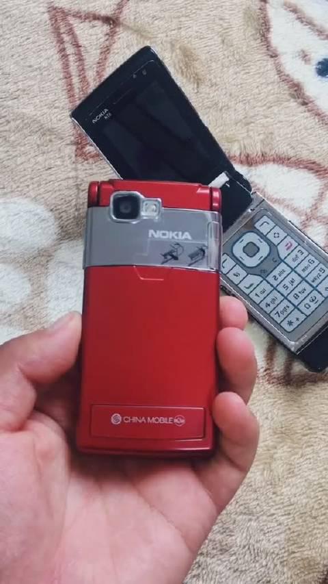 少见的诺基亚翻盖手机据说见过这款手机的