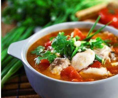 番茄鱼片汤