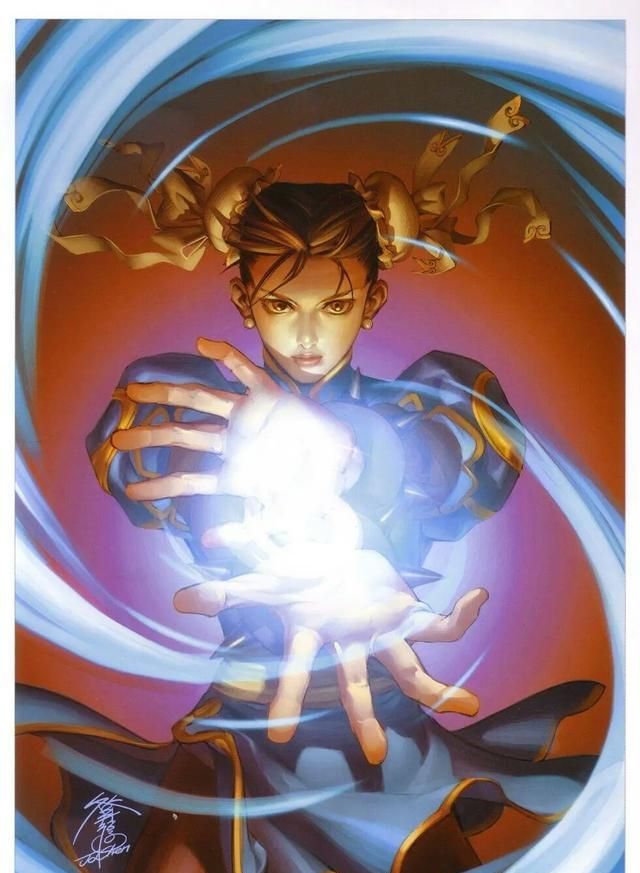 《街霸》:单体人物图集,超强气势