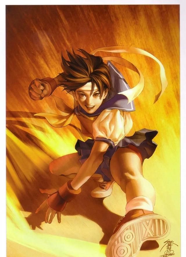 《街霸》:单体人物图集,超强气势