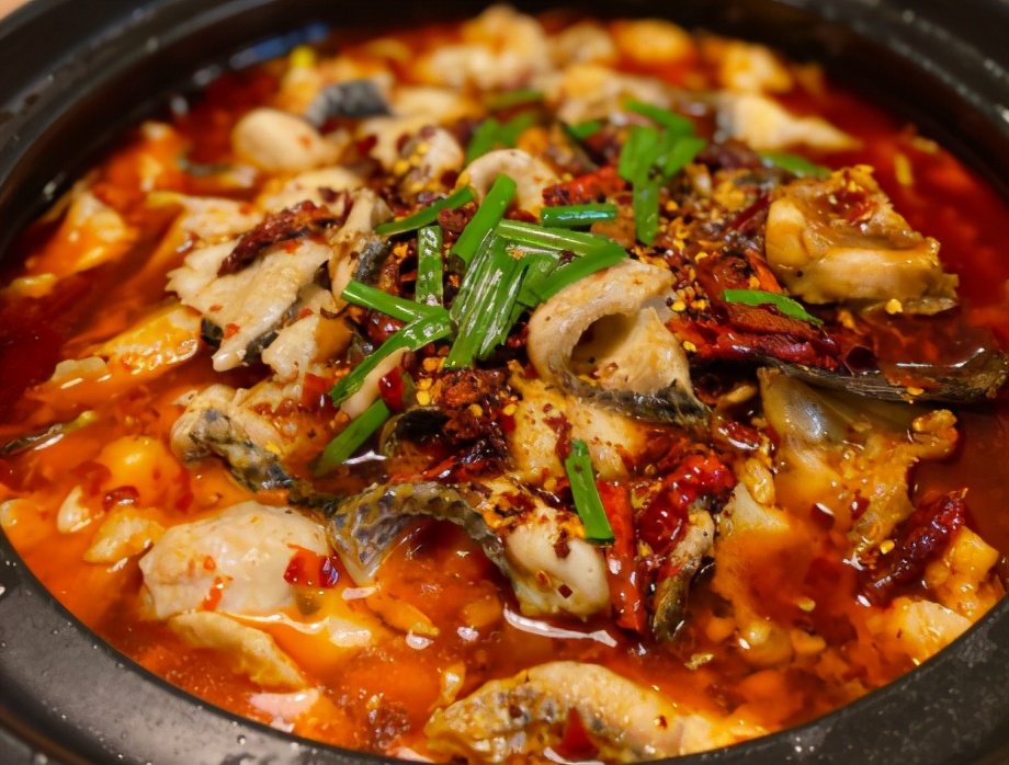 冷天最馋吃麻辣水煮鱼片学会腌鱼片的技巧鱼肉鲜嫩滑不柴