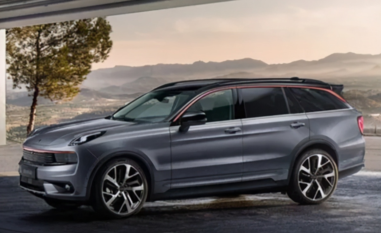 与xc90同平台打造领克07谍照曝光动力超汉兰达