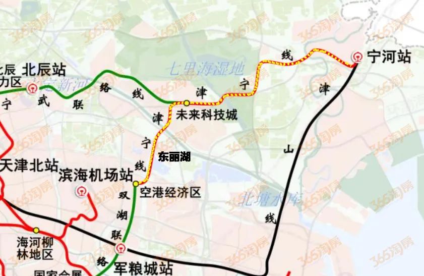 史无前例天津9条轨交线路首次曝光这些区域可以欢呼了
