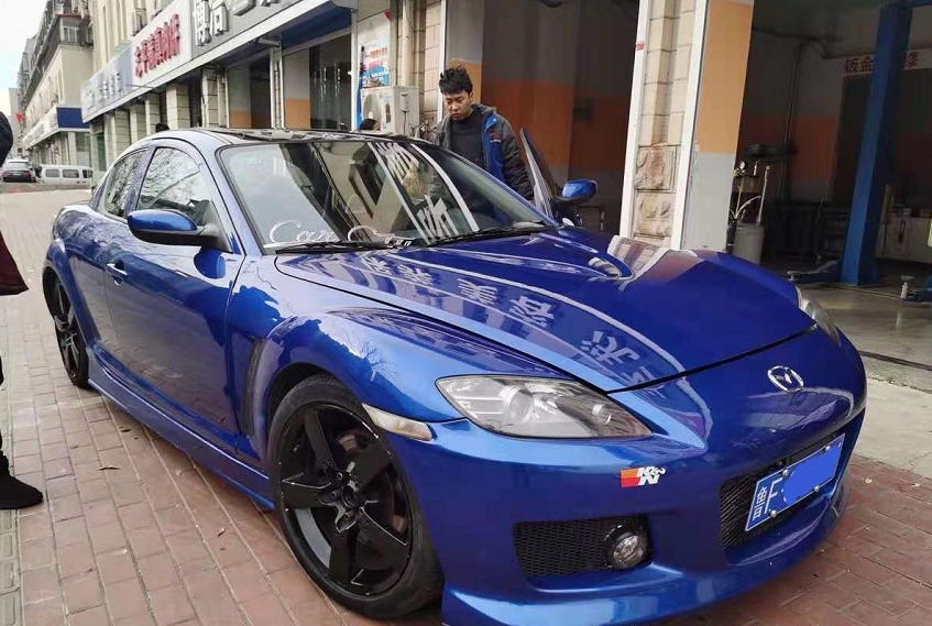 45万买的马自达rx 8 植入丰田2jz引擎 马力增至六百匹 新浪汽车