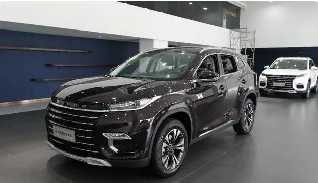 全新奇瑞中级suv星途tx到店配16t动力灯光效果相当绚丽