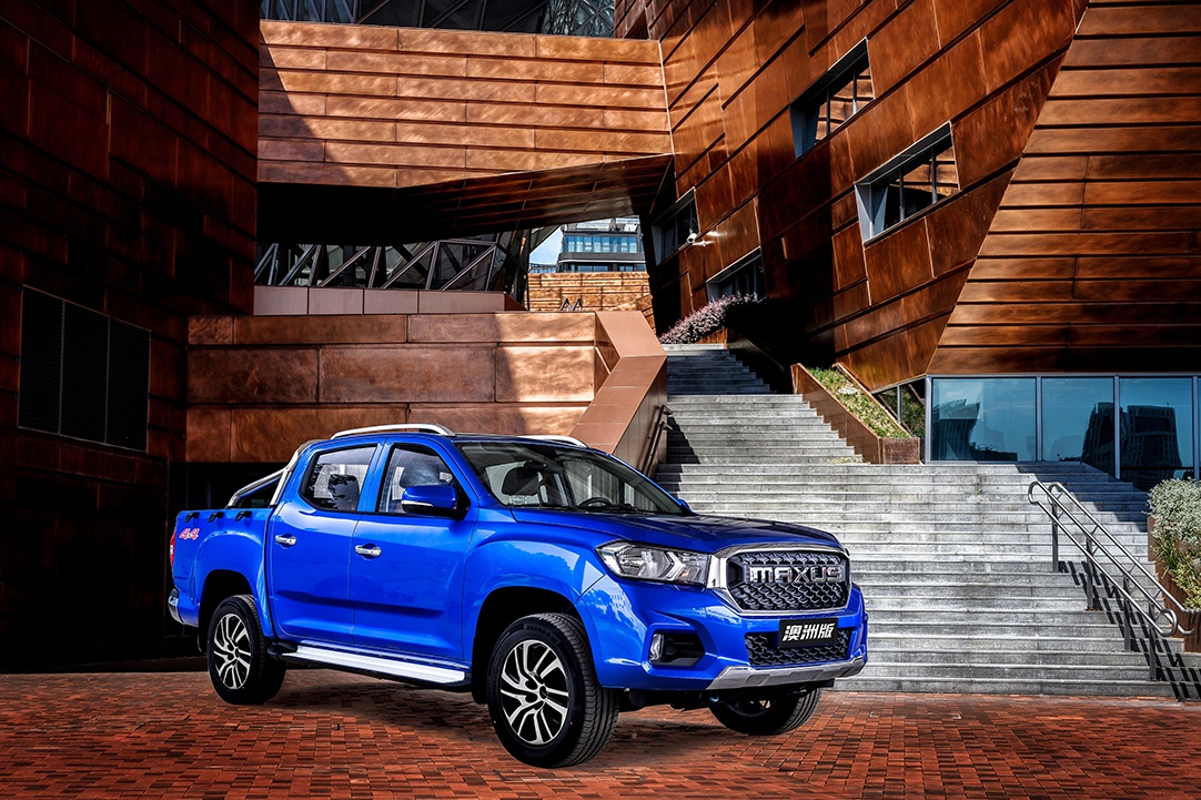 配图为上汽MAXUS T70欧洲版