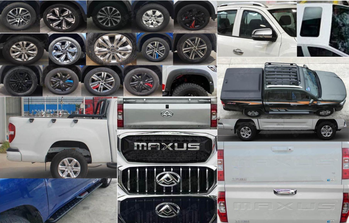 配图为上汽MAXUS T70纯电版申报图