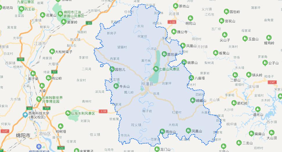 目前未通高速公路和铁路,却拥有一所高校|四川文化艺术学院|梓潼县