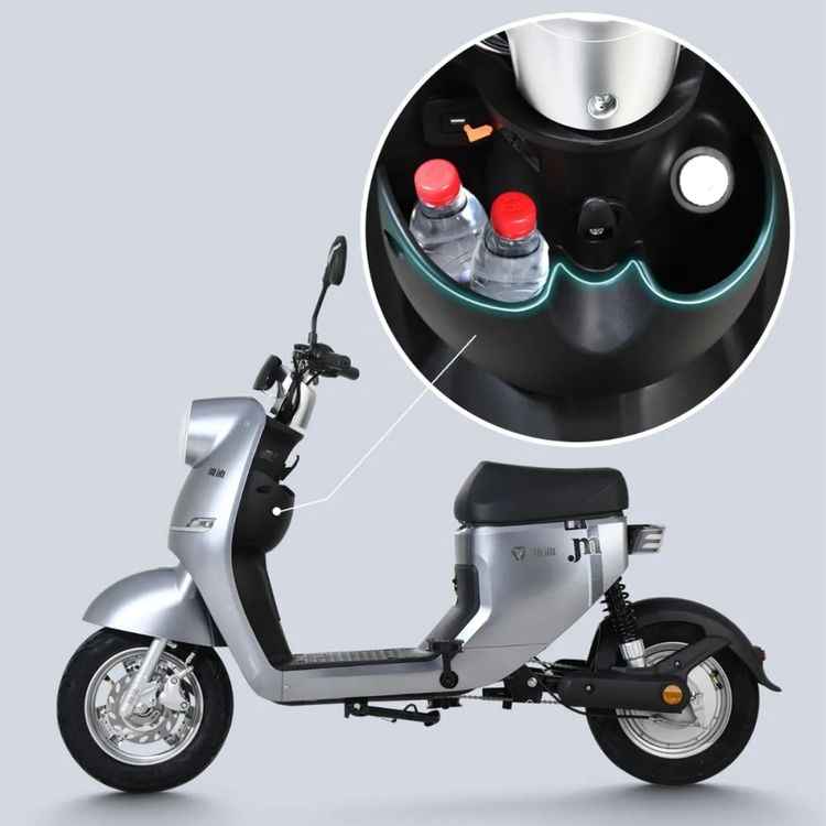 雅迪推出一款新国标电动车,配备48v20ah锂电池,可上正式牌照!