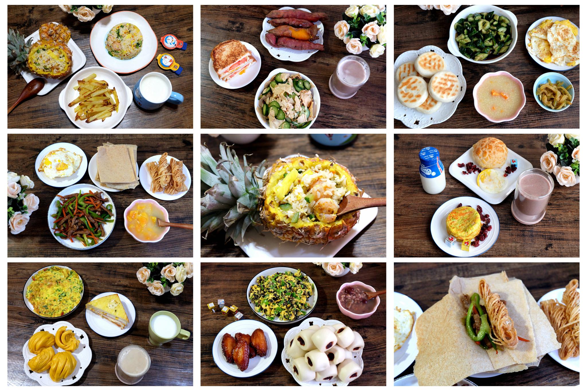 正文   一周七天,天天早餐不重样,虽然每天都要早点起床,为家人做早餐