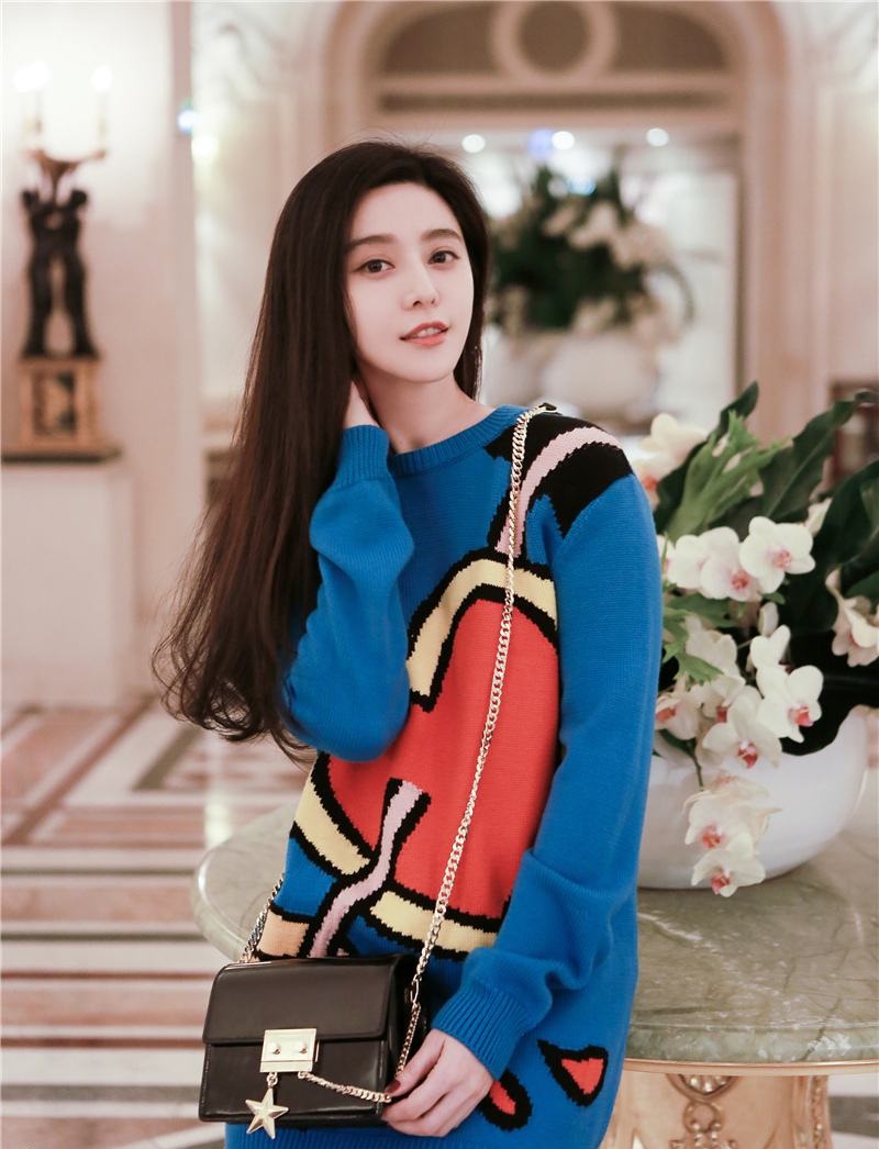 单论穿搭技巧的话范冰冰的高级感真的是信手拈来