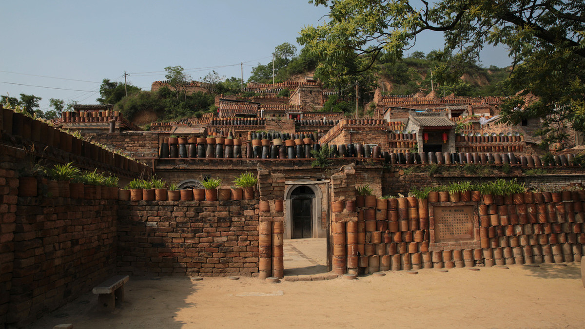 瓦片铺路罐罐垒墙,从西安出发仅需1个半小时|陶瓷|陈炉古镇|古镇_新浪