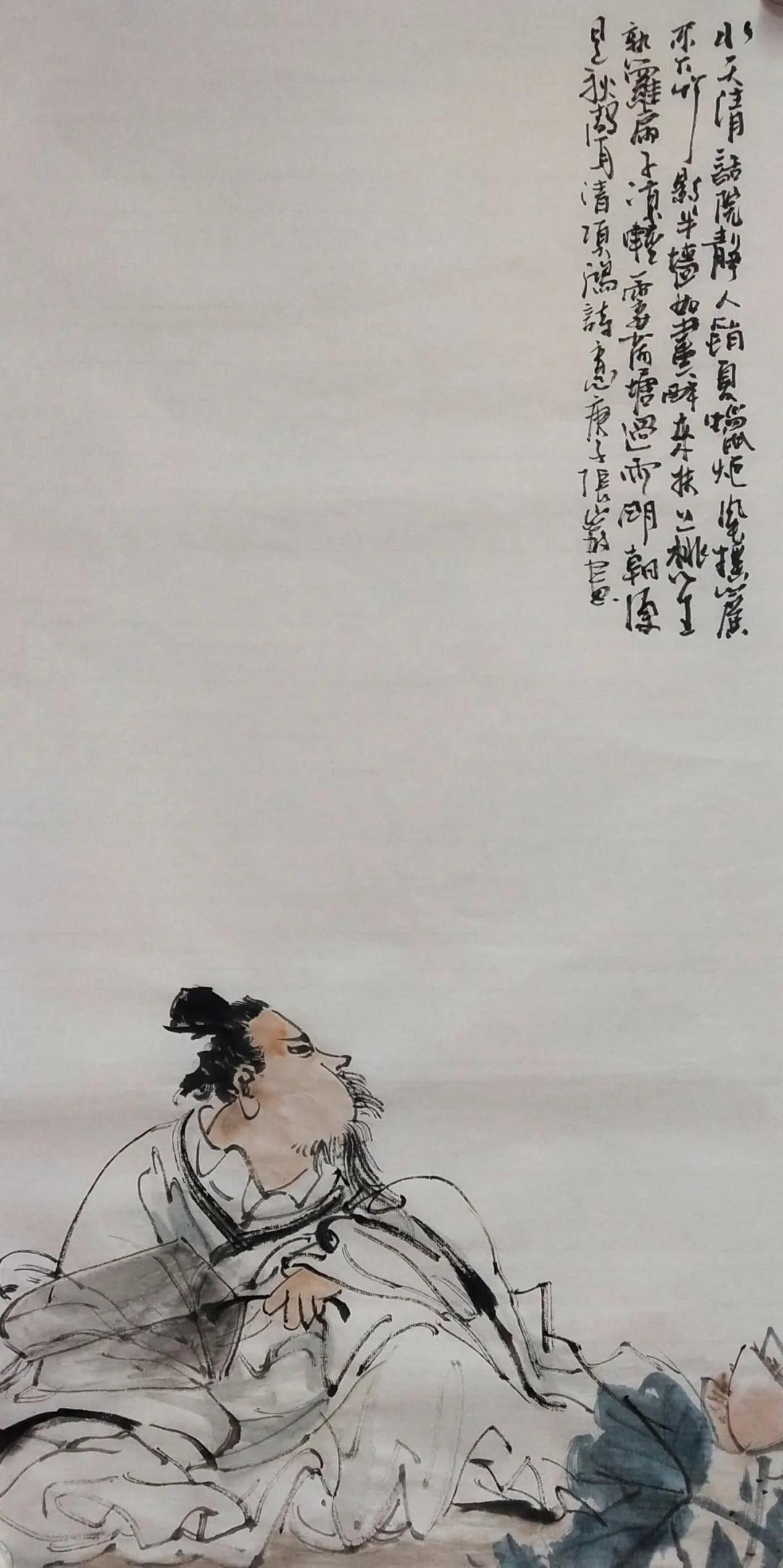 青年画家张岩精美山水人物画佳作赏析