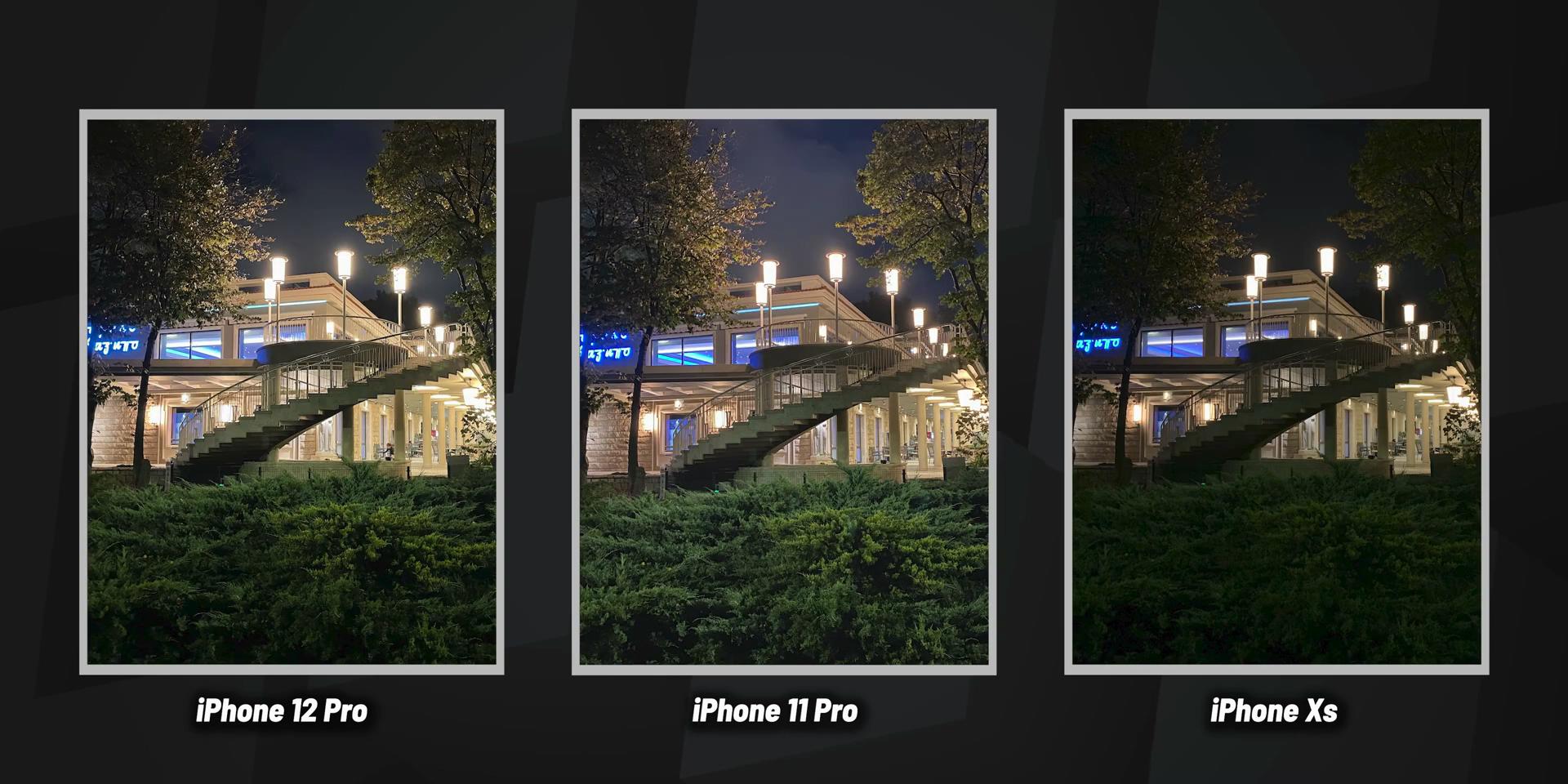 iphone12proiphone11proiphonexs拍照对比差距比预想的要大