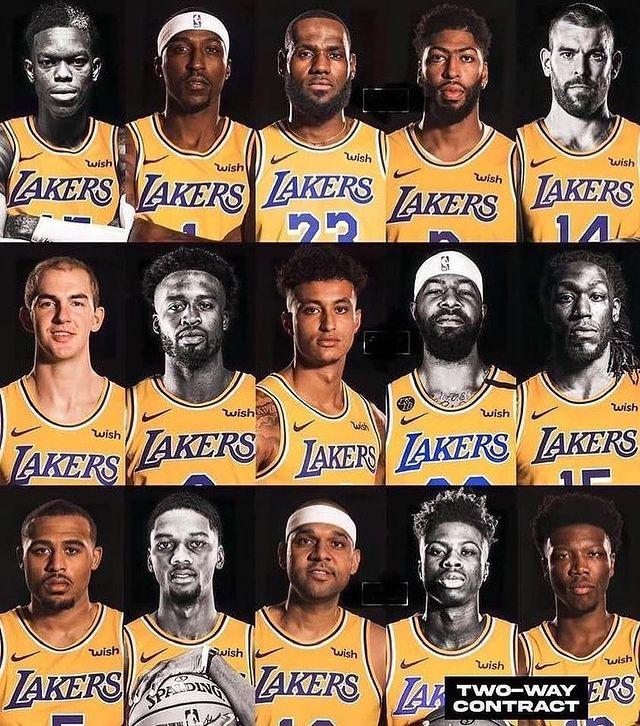 卫冕压力大!nba官宣湖人冲冠大名单,詹皇:所有人都会针对我们