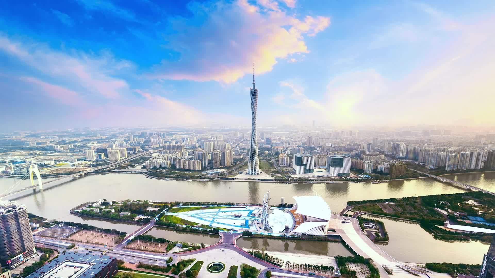 广州地标建筑,广州小蛮腰,本命叫广州新电视塔
