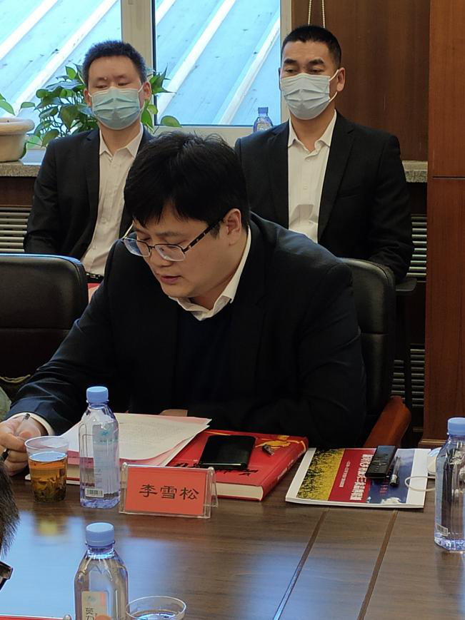 中国商业股份制企业经济联合会副秘书长李雪松先生代表主办方致词中国