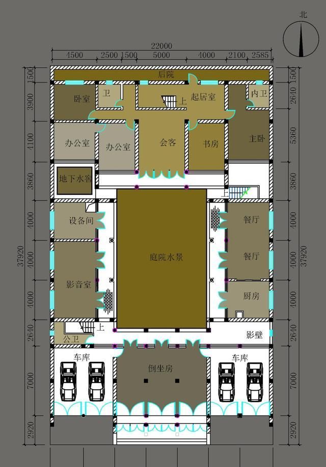 2238米二层中式四合院领略传统建筑文化的博大精深