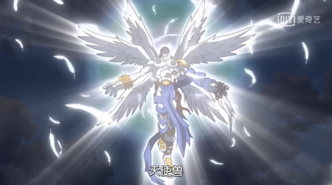 数码宝贝黑暗骑士兽再次来袭天使兽登场