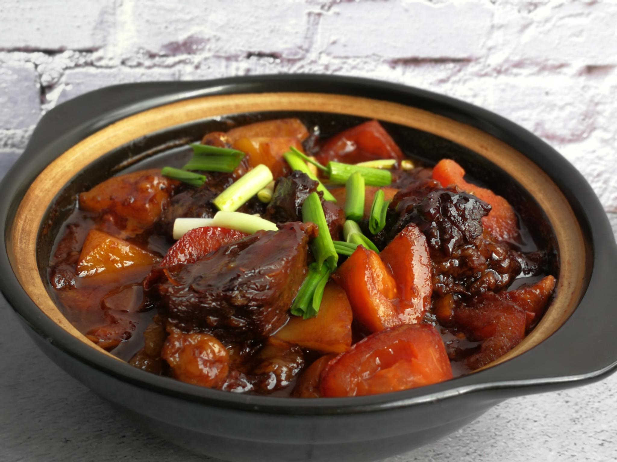 卤牛肉炖土豆味道正点做法简单