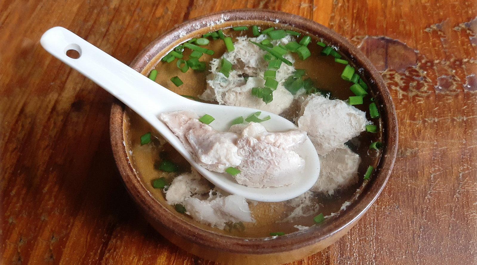 广东龙川早餐,6元猪肉汤饭,还有传说的河源猪脚粉