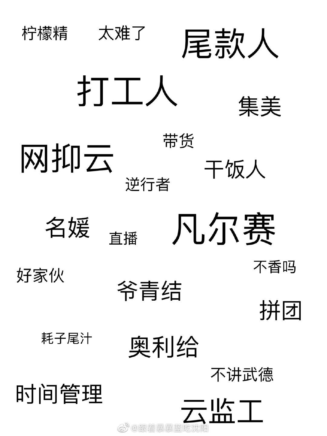 2020年这些网络热词,哪个你印象最深刻