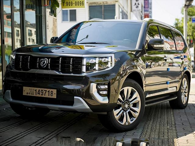 韩版"霸道"迎换代!造型狂野硬派,搭v6柴油动力,叫板途乐-新浪汽车