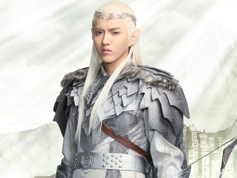 男星遇精灵王子造型,肖战神秘,王一博可爱,宋亚轩让人心动!