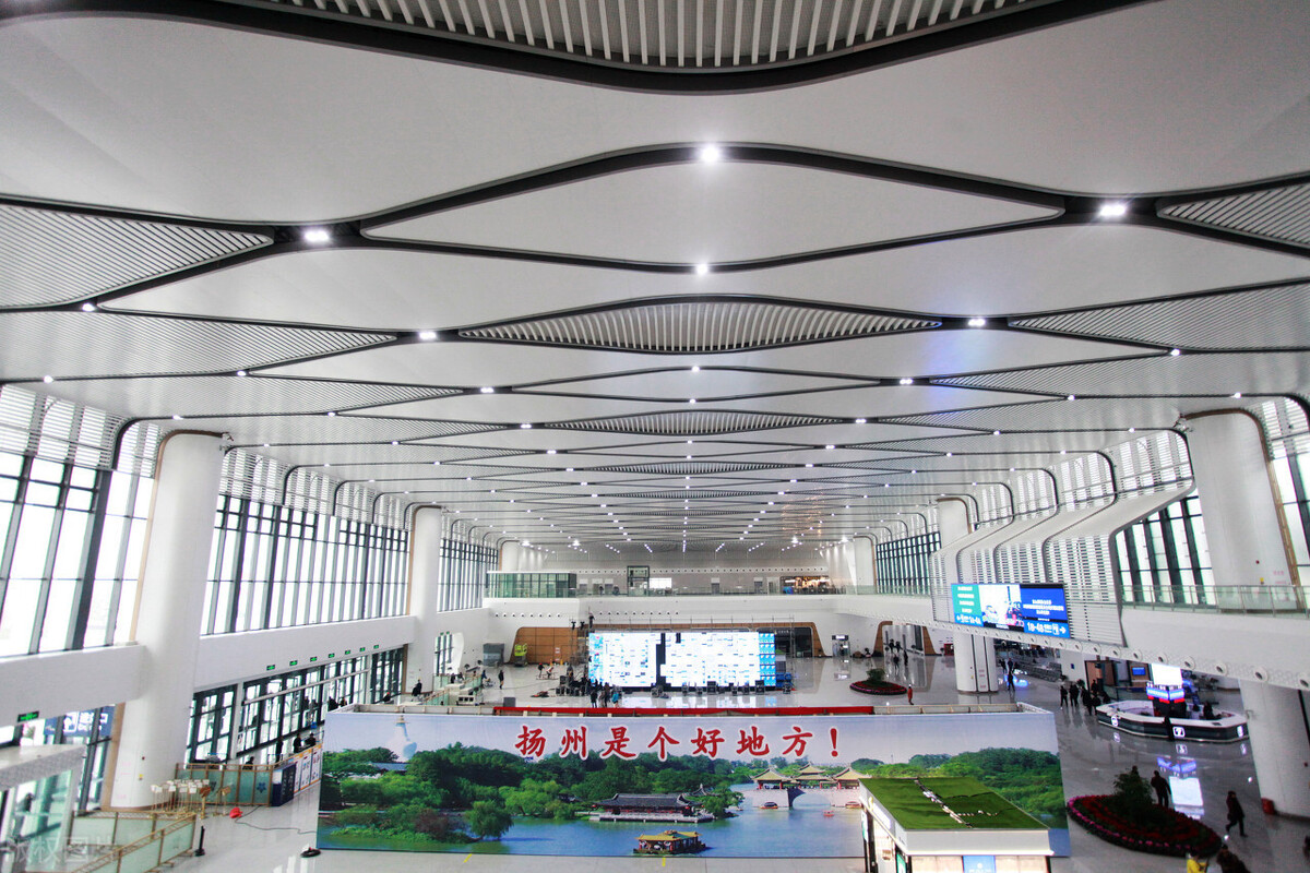 最新发布扬州高铁时刻表出炉扬州东站内部照片流出建议收藏