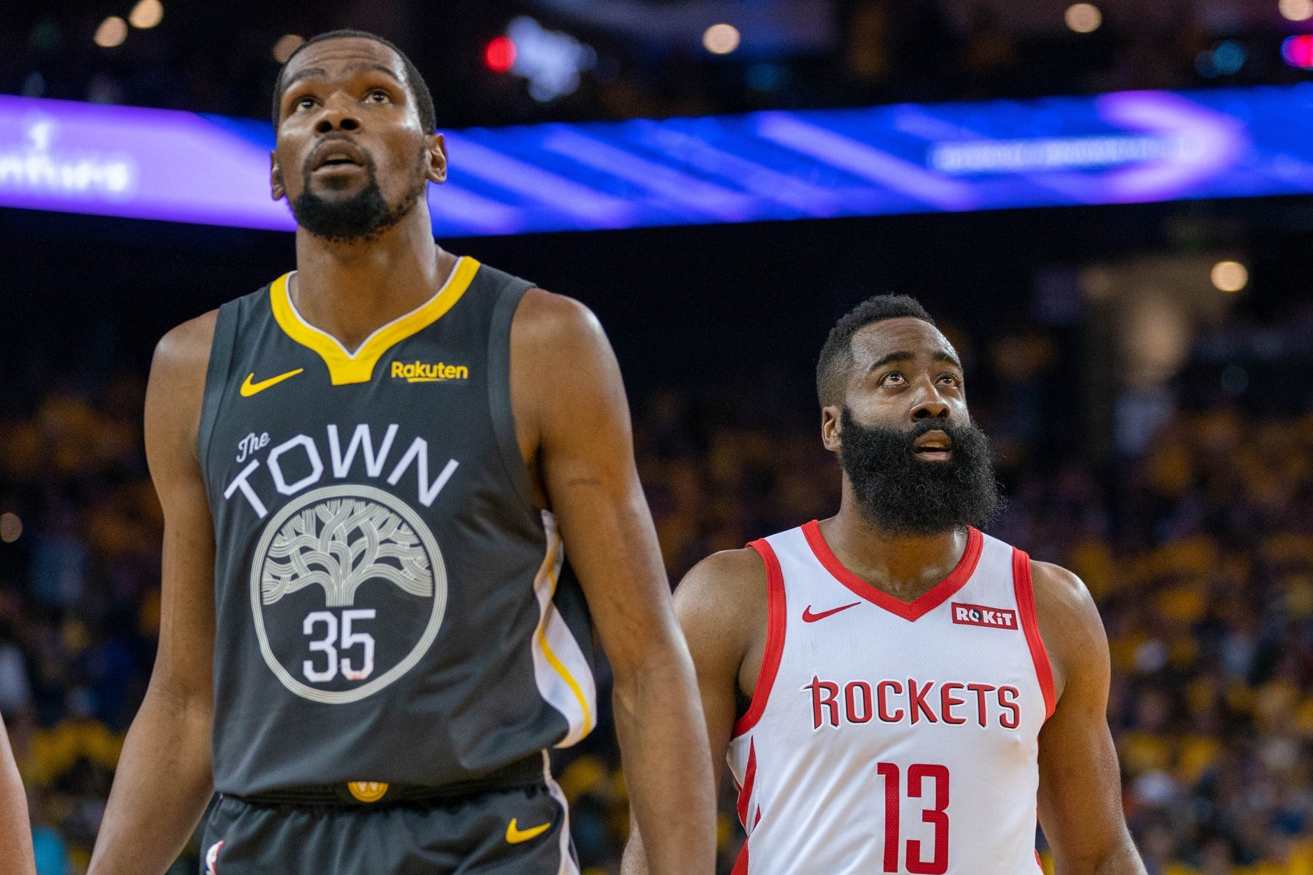 关系一般?否认招募哈登后,杜兰特雪上加霜:我根本没考虑过他