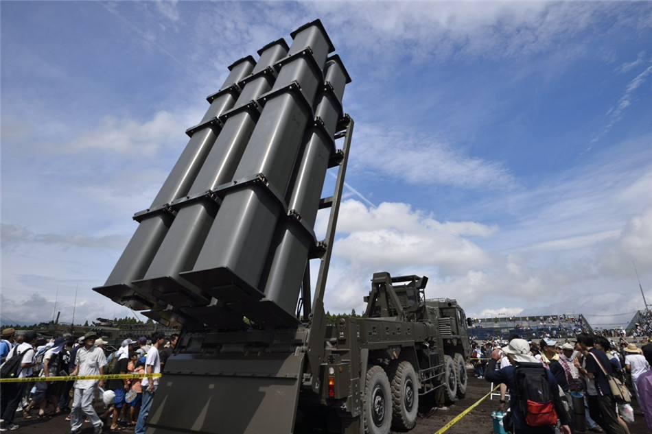 图为12式陆基反舰导弹
