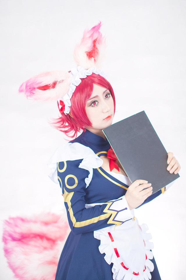 王者荣耀女仆妲己cosplay