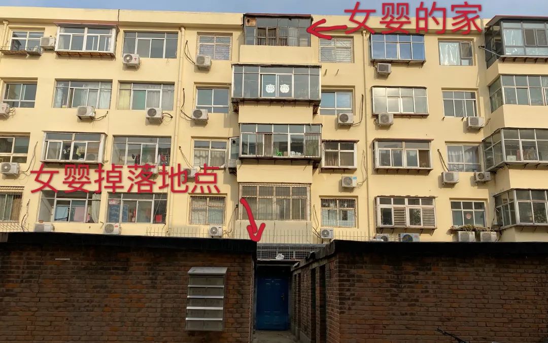 ▲石家庄4个月坠楼女婴所居住小区。新京报记者 乔迟 摄