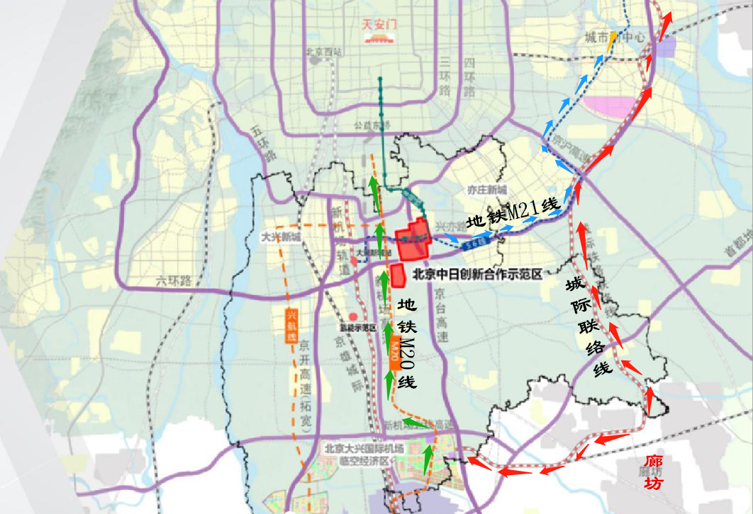 北京地铁m20规划图图片