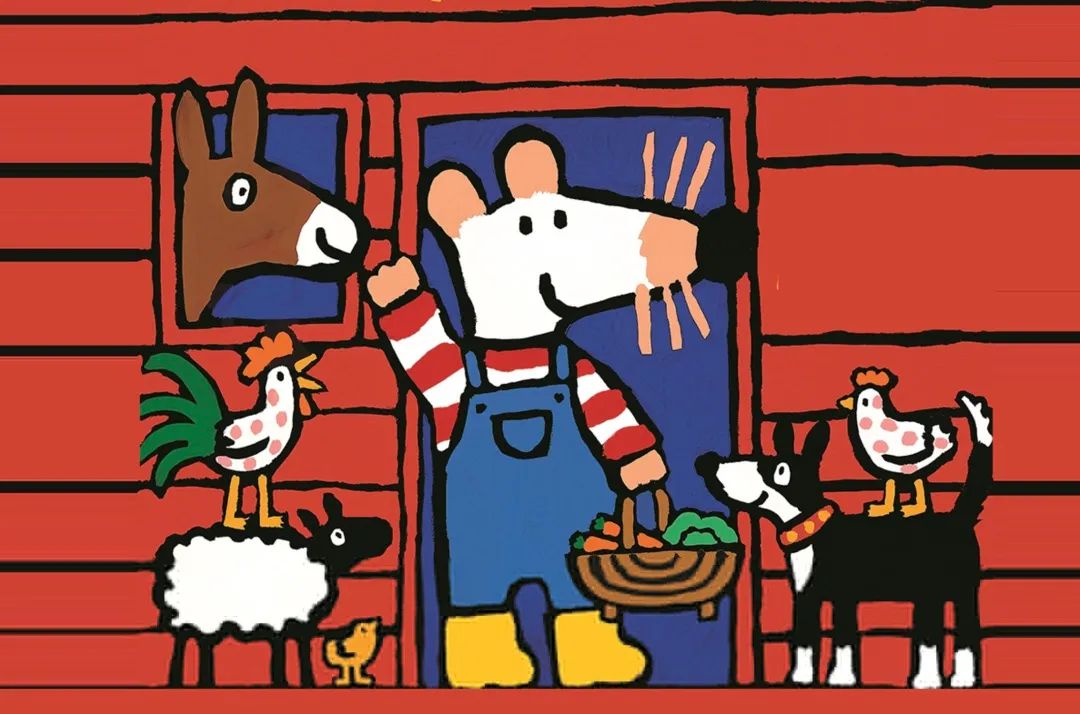 《小鼠波波》(maisy)改编自英国著名插画家露西·卡森(lucy cousins)