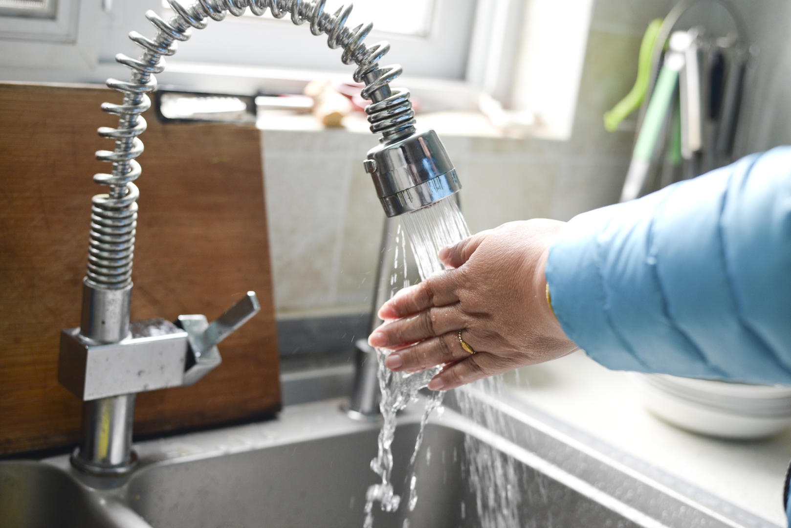 勤洗手资料图图据icphoto