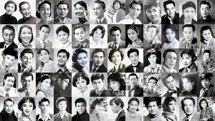 中国100位老中青三代电影明星照 秦怡刘晓庆王心刚杨丽坤冯喆向梅