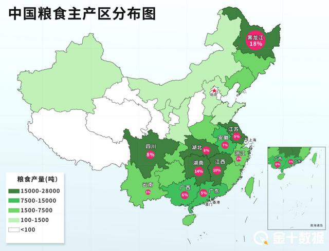 中国产粮区图片