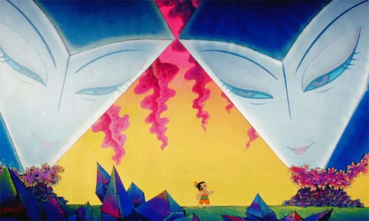 葫芦兄弟:这些镜子里都是蛇精的大脸,真吓人,二娃眼睛该瞎了