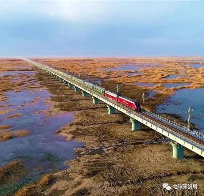 台特玛湖特大桥（图片：陈剑飞）