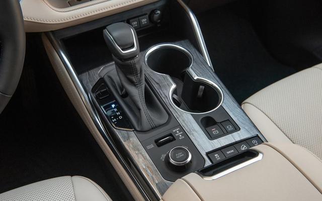 图为全新汉兰达全新样式挡把