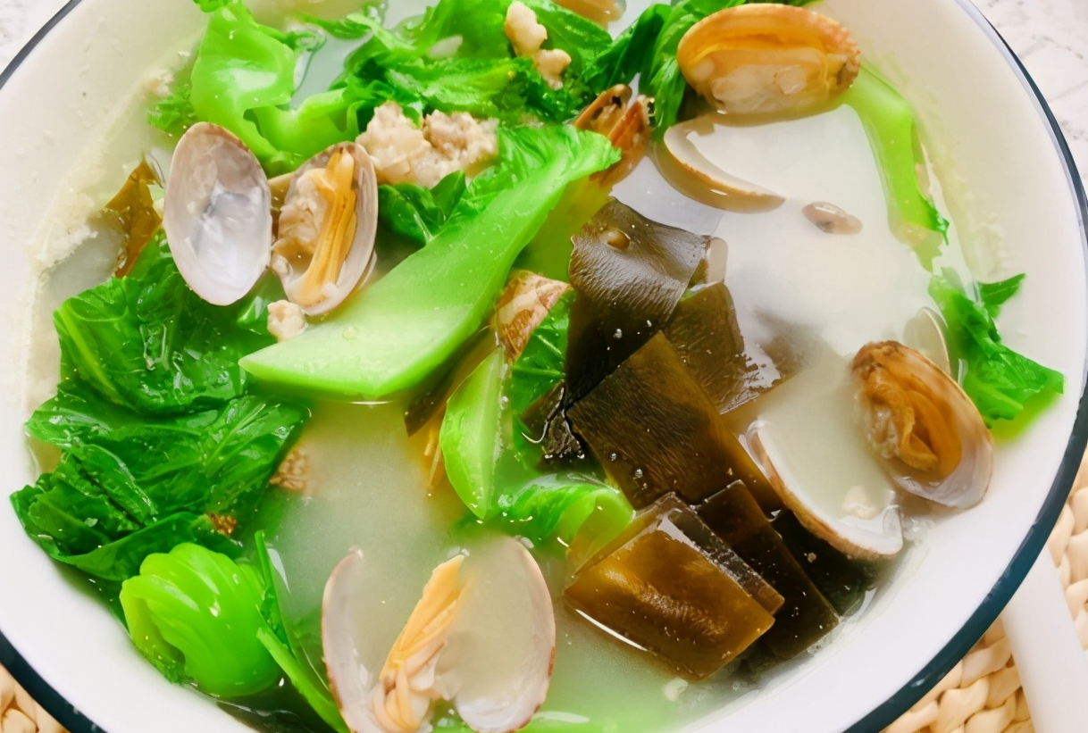 家常车螺芥菜汤,这汤一点味精都不用加|车螺|芥菜|肉末_新浪新闻