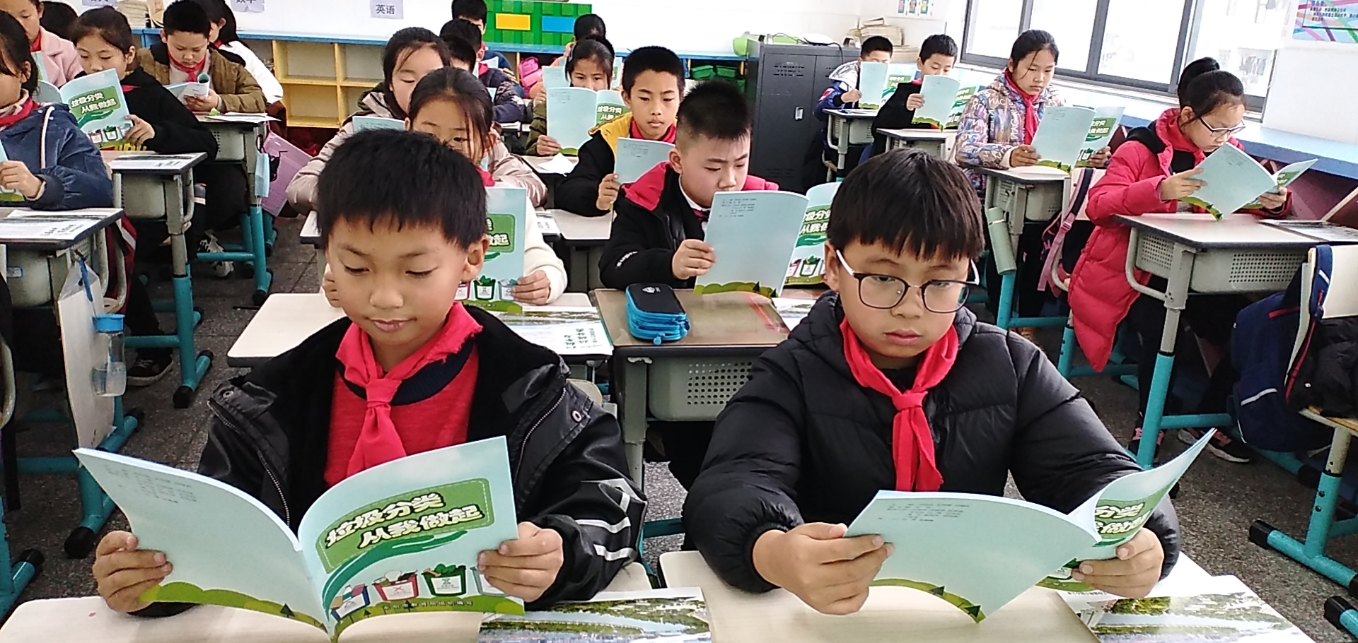 横店小学教育集团南上湖校区:垃圾分一分,校园美十分