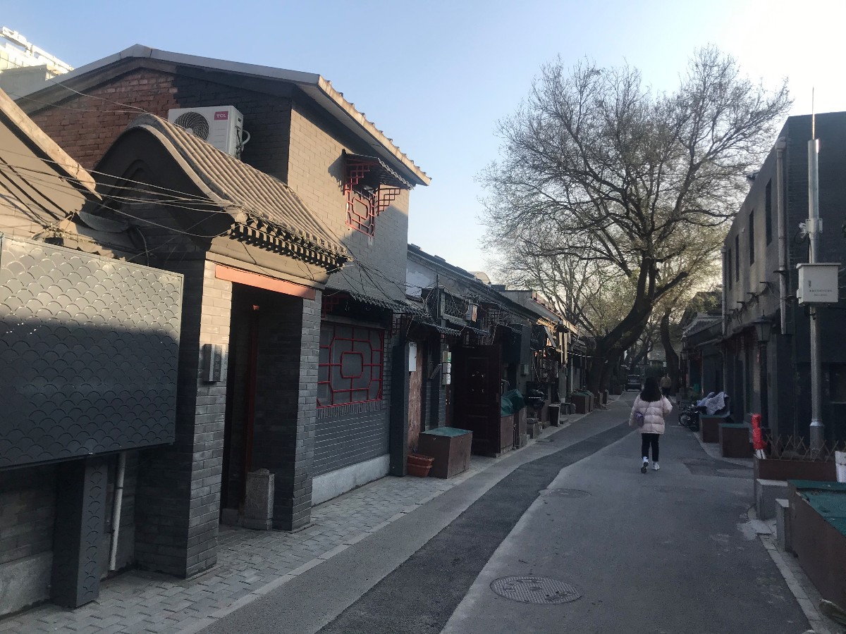 这就是位于西城区金融街街道的文华胡同