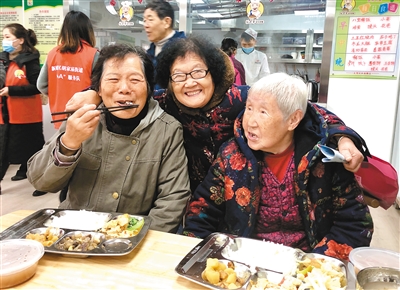 "饭大爷"老年餐厅2.0版来了