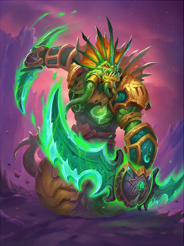 炉石传说新版本第几个otk了怒鳞纳迦与可怜的伊利达雷