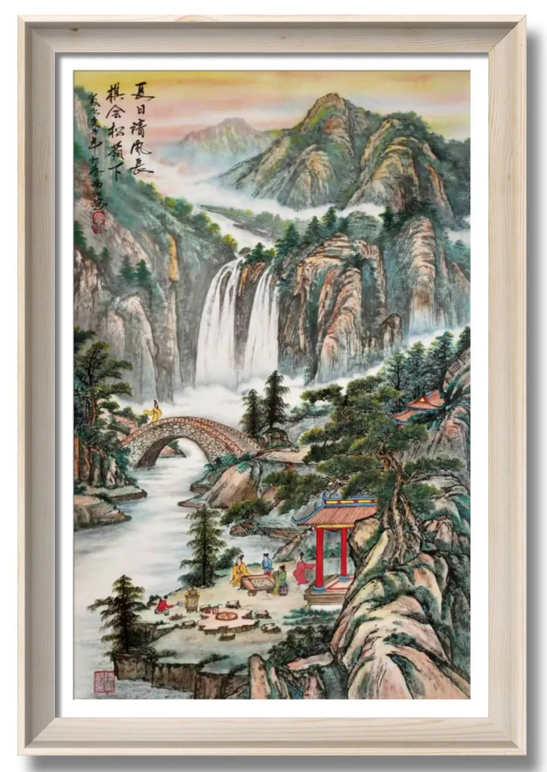 翰墨飘香展风采陈荣发国画作品欣赏