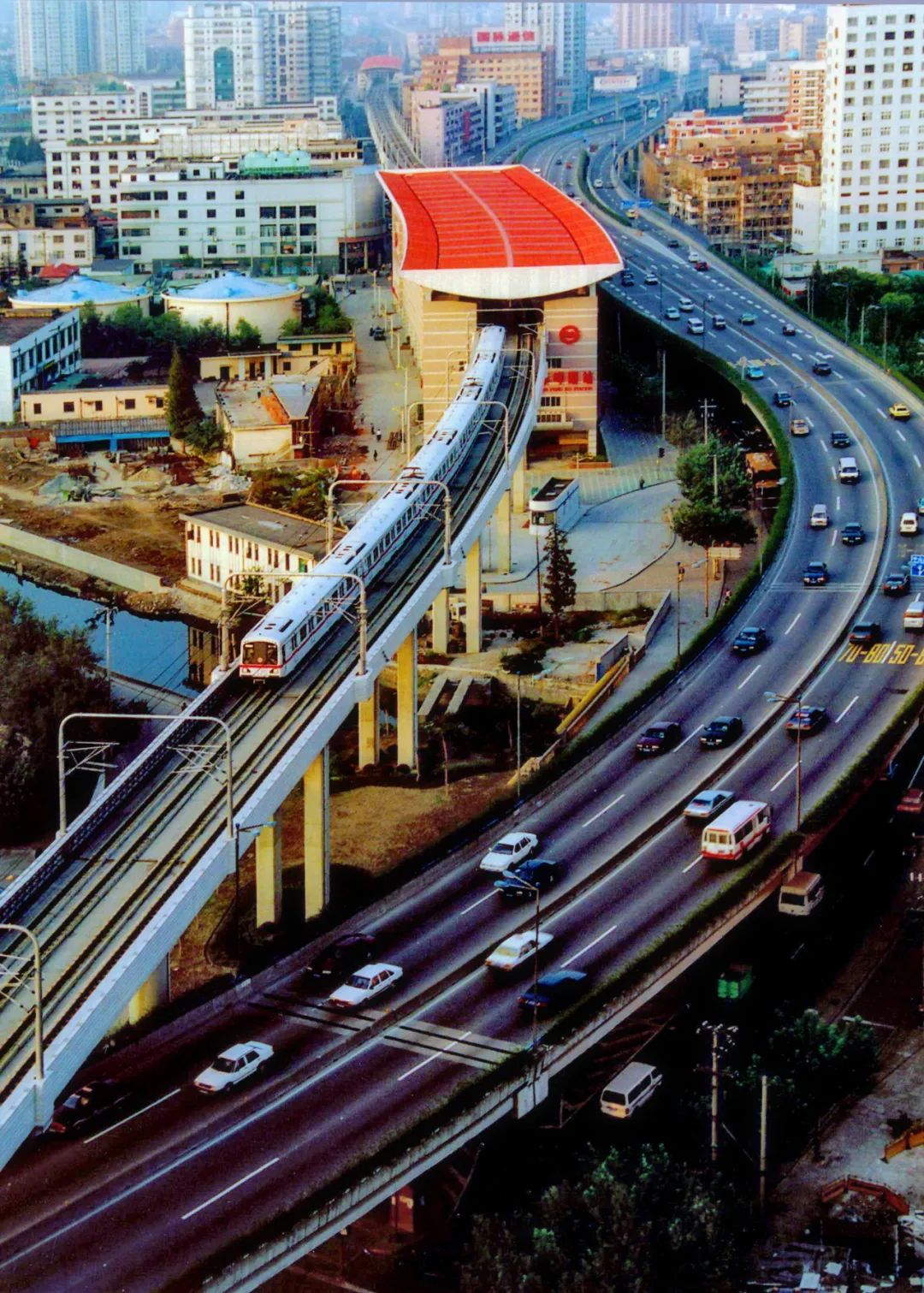 记忆中国高架第一环的上海内环线ta的往事你可知晓